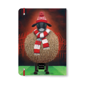 Up The Boro A5 Notebook – Perfect Football Gift for Middlesbrough Fans