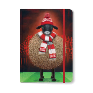 Up The Boro A5 Notebook – Perfect Football Gift for Middlesbrough Fans