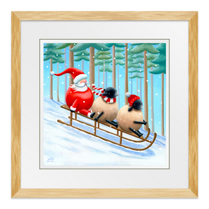 Santa's Sled Squad Artist Proof