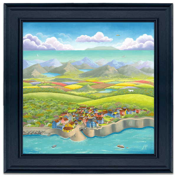 Flying Coast to Coast - Original Artwork