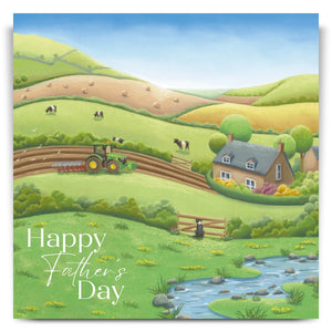 Farm Life - Fathers Day Greetings Card