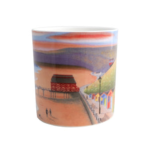 Sunrise Stroll by the Sea - Fine Bone China Mug