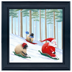 Jingle Trails and Woolly Tails - Original Artwork
