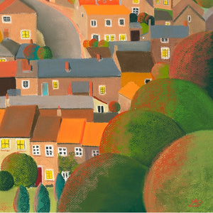 Sundown on Richmond - Original Artwork