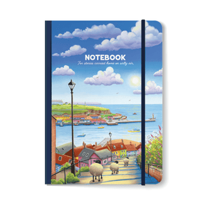 Woolly Wanderers in Whitby - A5 Notebook