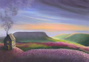 Cycling Home for the Sunset