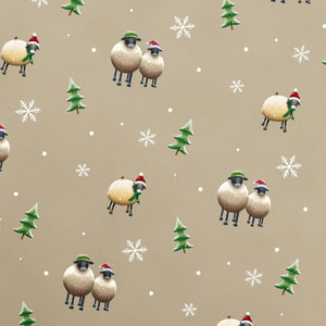 Christmas Wrapping Paper - Oatmeal