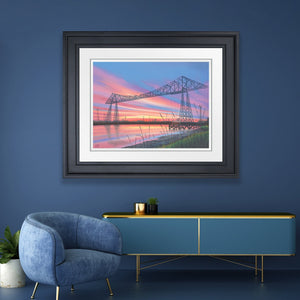 Transporter Bridge - a Symbol of Strength - Original Artwork