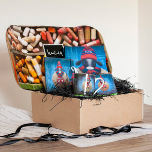 York City FC The Minstermen gift box with mug, notebook, tea towel, coaster, and bookmark