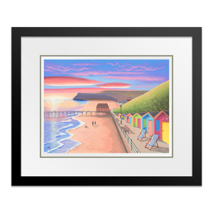 Sunrise Stroll by the Sea