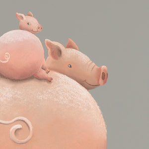 Piggy Back - Original Artwork