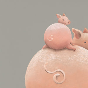 Piggy Back - Original Artwork