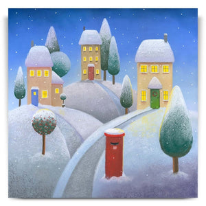 Warm and Cosy Indoors - Original Artwork