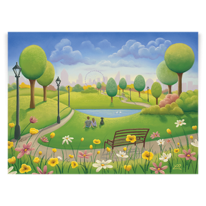 Escape from the City - Original Artwork