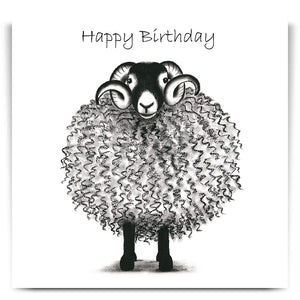 Swaledale Stan - Happy Birthday Greetings Card