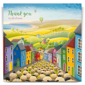 Wool Meet Again - Thank You Card