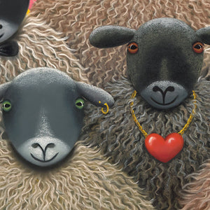 Baa-Hemian Rhapsody - Original Artwork