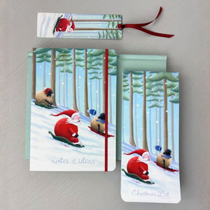 Jingle Trails and Woolly Tails - A5 Notebook