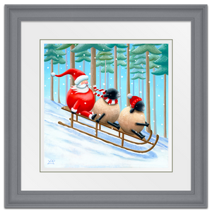 Santa's Sled Squad Artist Proof