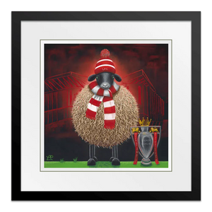 Ewe'll Never Walk Alone 10" Framed in Black
