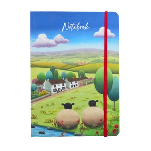 The Heart of Wensleydale - A5 Notebook