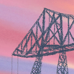 Transporter Bridge - a Symbol of Strength - Original Artwork