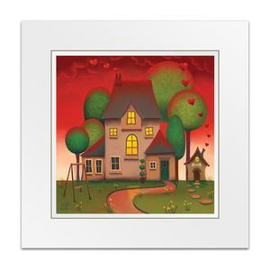 Sending Love Mounted Artist Proof