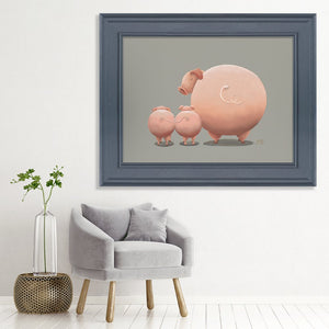 Pig Tails - Original Artwork