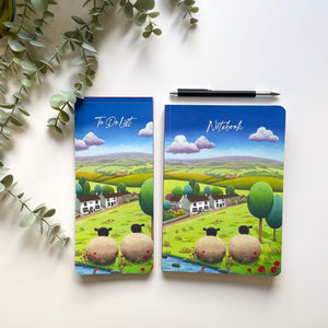 The Heart of Wensleydale - A5 Notebook