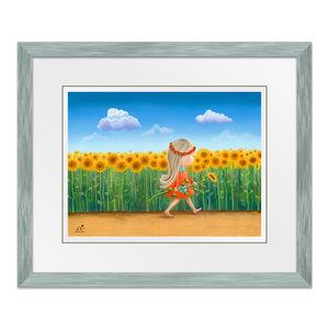 Sunflowers and Smiles Artist Proof