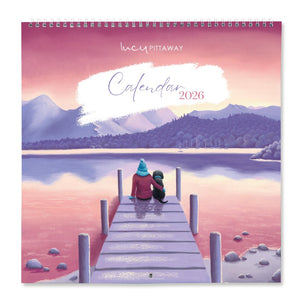 Lucy Pittaway 2026 Monthly Wall Calendar