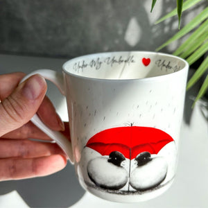 Under My Umbrella - Fine Bone China Mug
