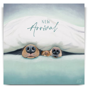 Duvet Day - New Arrival Baby Greetings Card