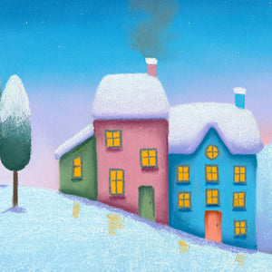 There's Snow Place Like Home - Original Artwork