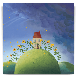 Weathered Sunflowers