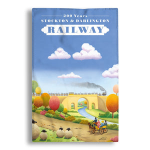 Railway 200 Commemorative Tea Towel