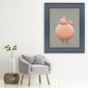 Piggy Back - Original Artwork