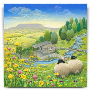 A Yorkshire Garden - Original Artwork