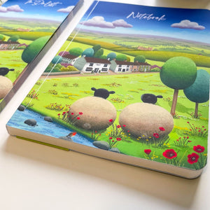 The Heart of Wensleydale - A5 Notebook