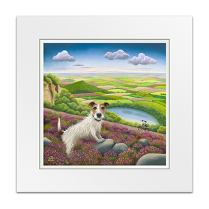 One Vet and his Dog Artist Proof