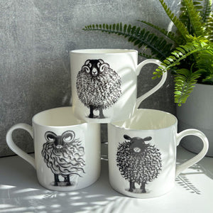 Swaledale Stan - Fine Bone China Mug