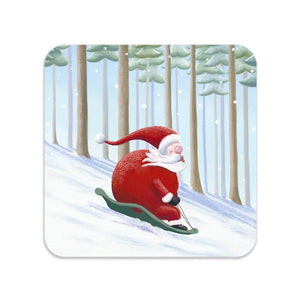 Santa Single Coaster
