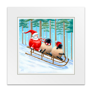 Santa's Sled Squad Artist Proof
