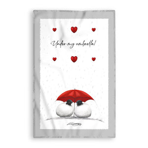 Under My Umbrella - Tea Towel