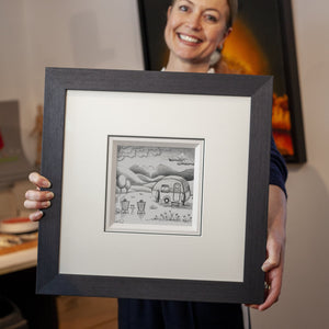 Our Happy Place Original Artist Sketch