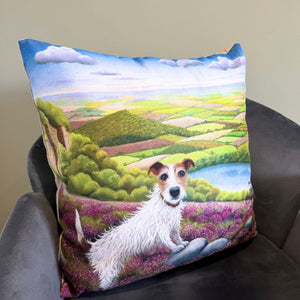 One Vet and His Dog - Cushion