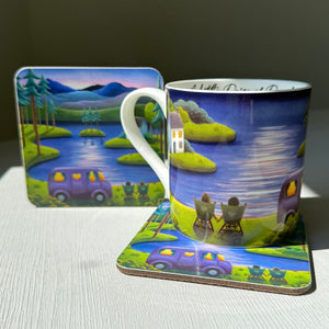 A Little Piece of Paradise Single Coaster