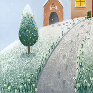 Lovely Winter's Day for a Walk - Original Artwork