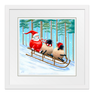 Santa's Sled Squad Artist Proof