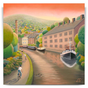 Waterside Ride - Original Artwork